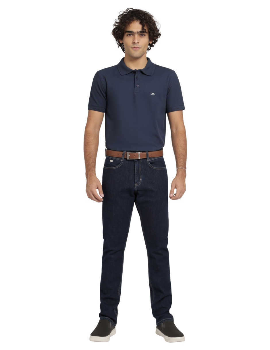 Jeans slim Lee 112373363 lavado rinse para hombre
