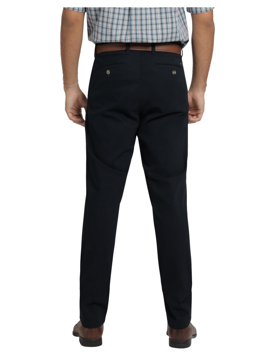 Pantalón chino recto Lee de gabardina para hombre