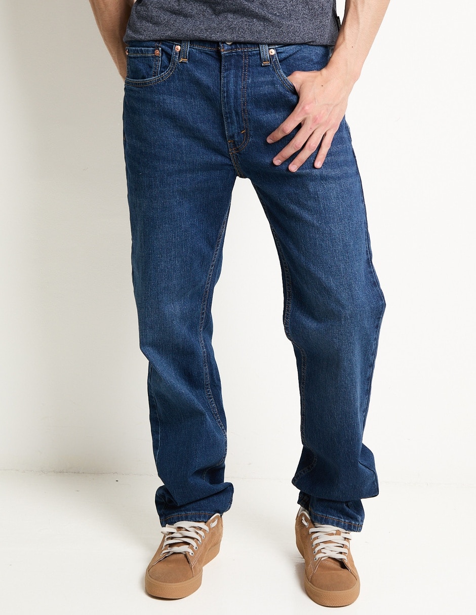 Jeans slim lavado obscuro para hombre Jeans slim lavado obscuro para hombre