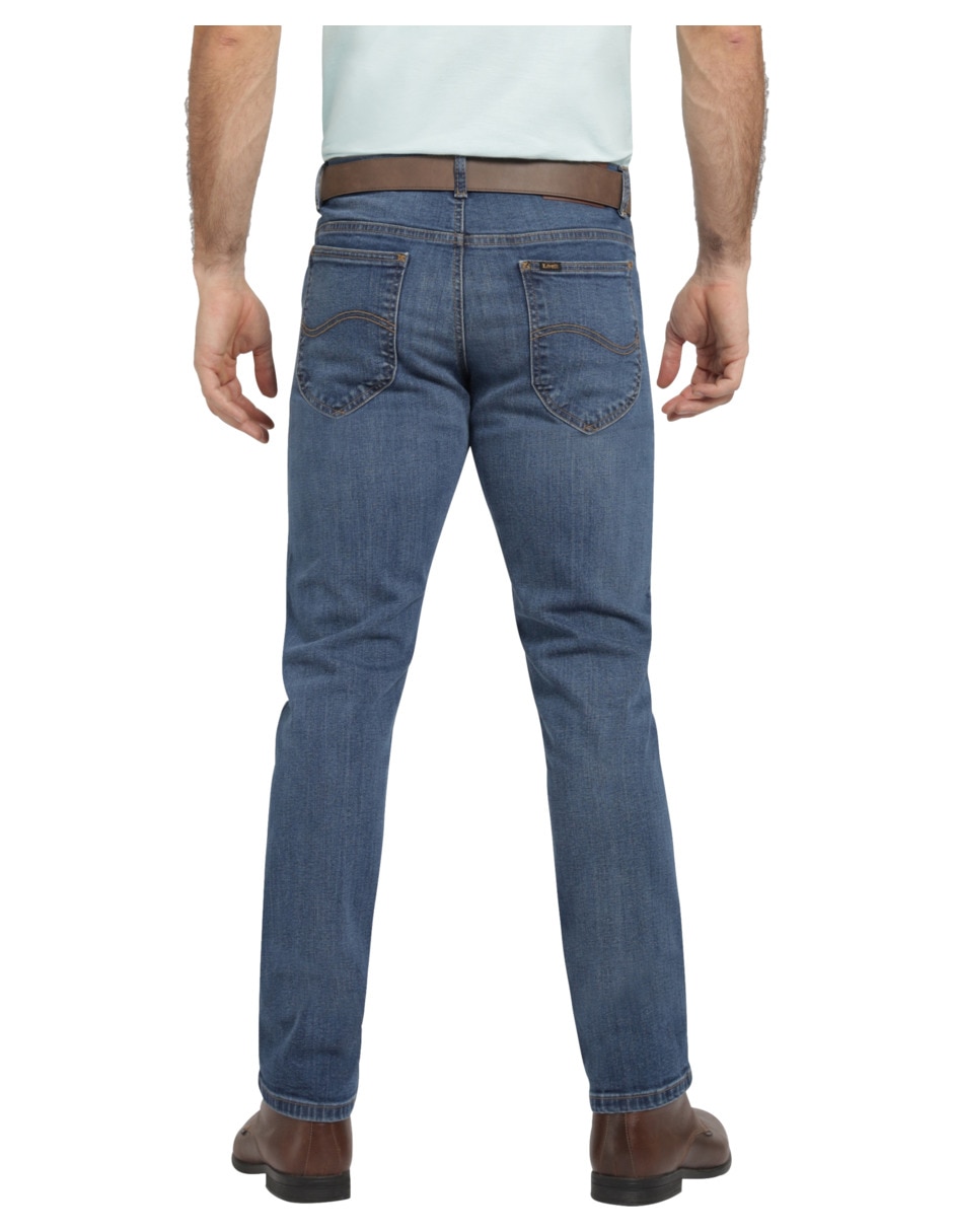 Jeans slim Lee 112378366 lavado whisker para hombre