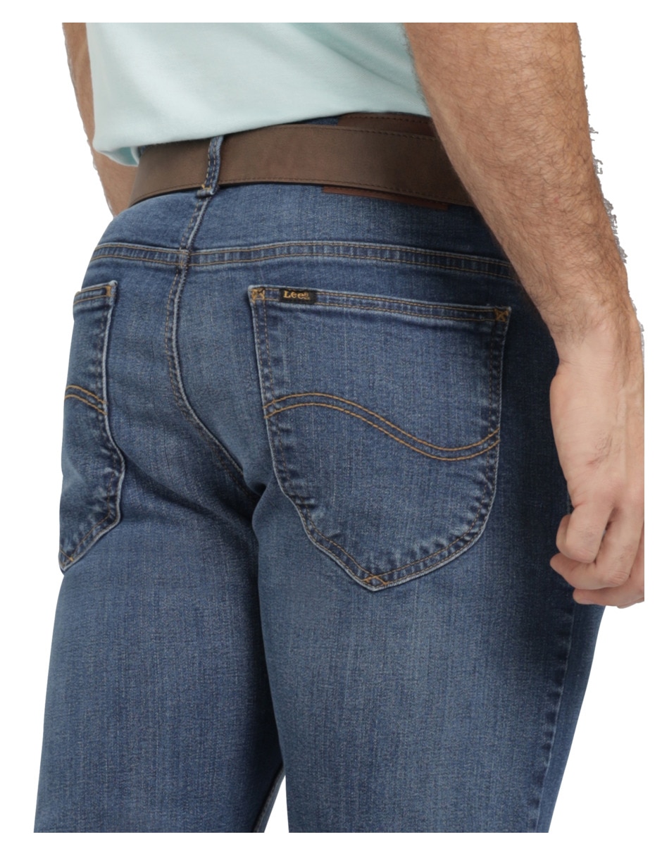 Jeans slim Lee 112378366 lavado whisker para hombre