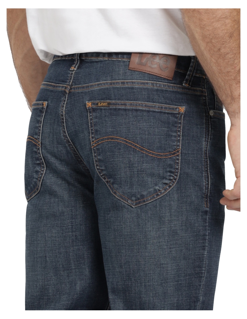 Jeans relaxed straight Lee 112378367 lavado sand blast para hombre