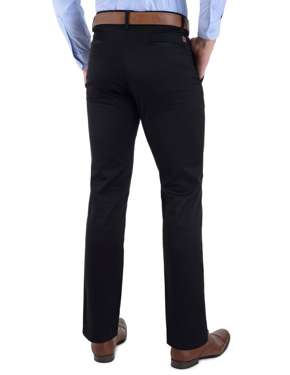 Pantalón slim de algodón para hombre 4