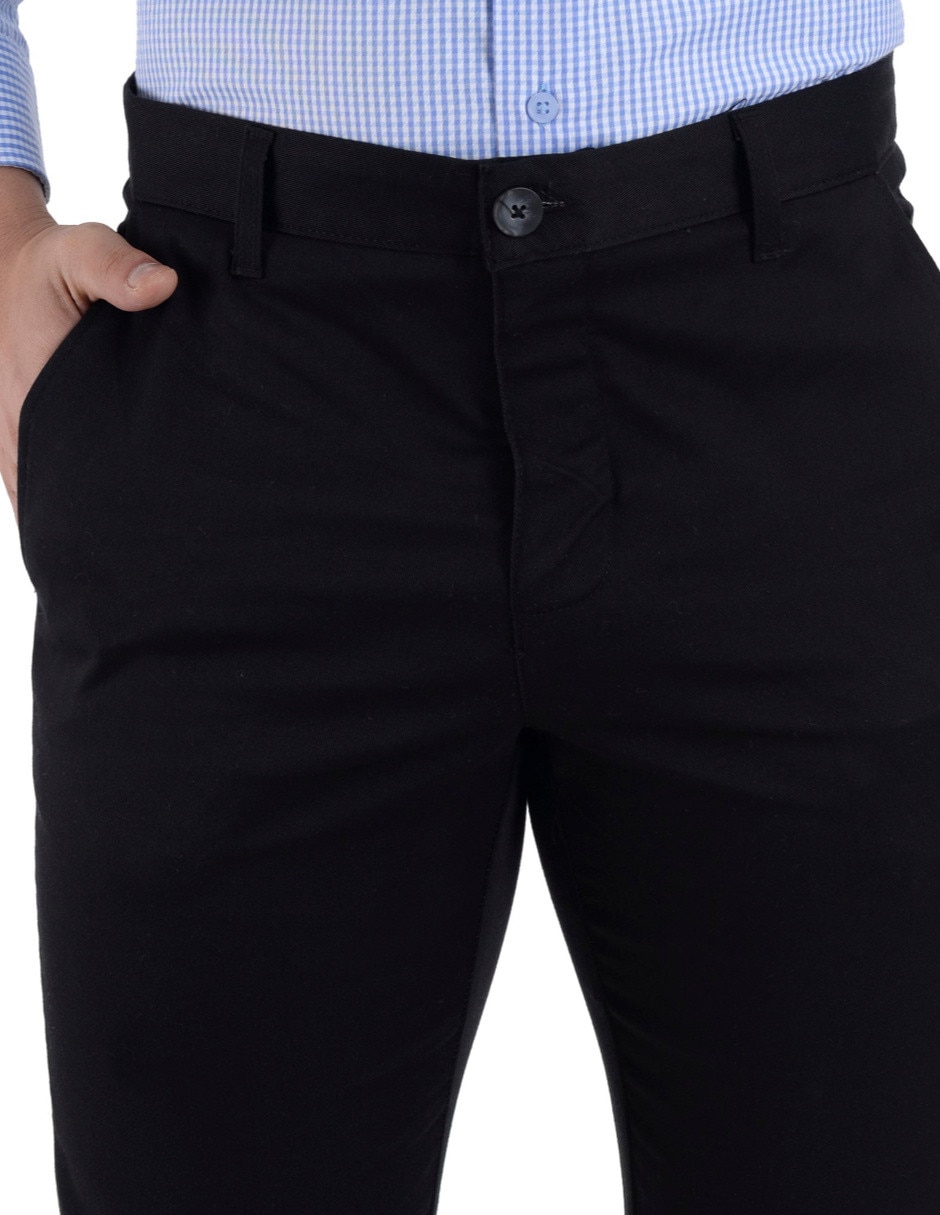 Pantalón slim de algodón para hombre 3