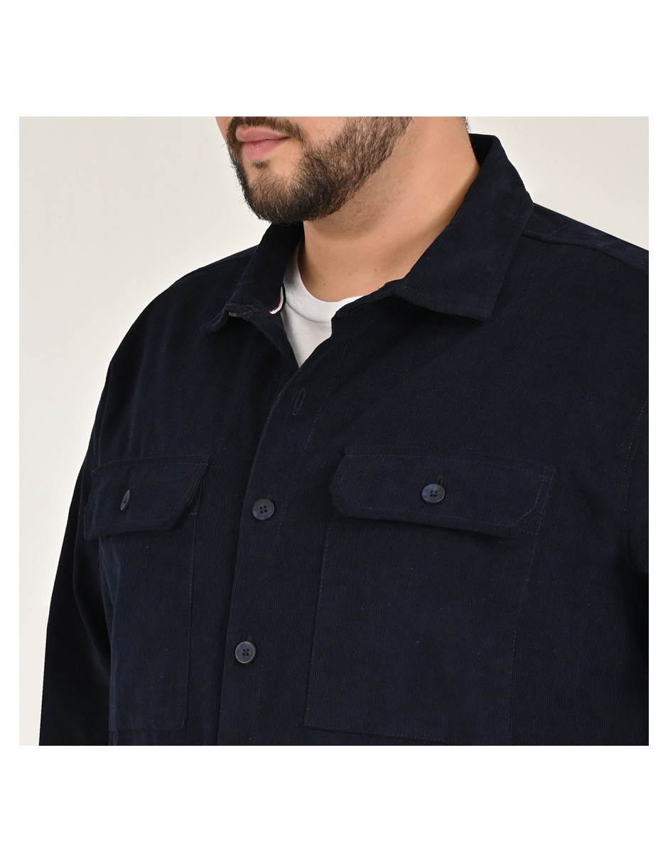Chamarra casual Yale con bolsillos para hombre