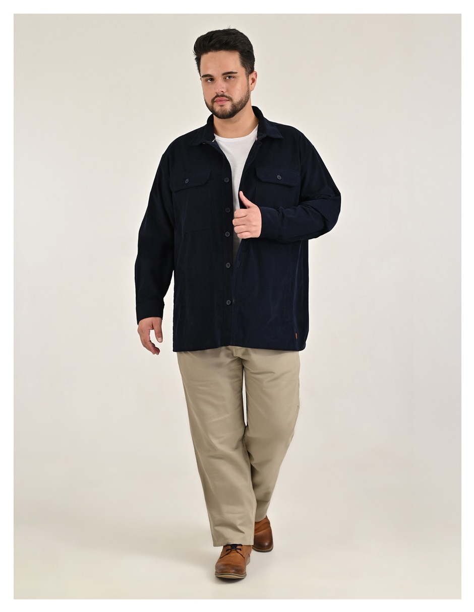Chamarra casual Yale con bolsillos para hombre