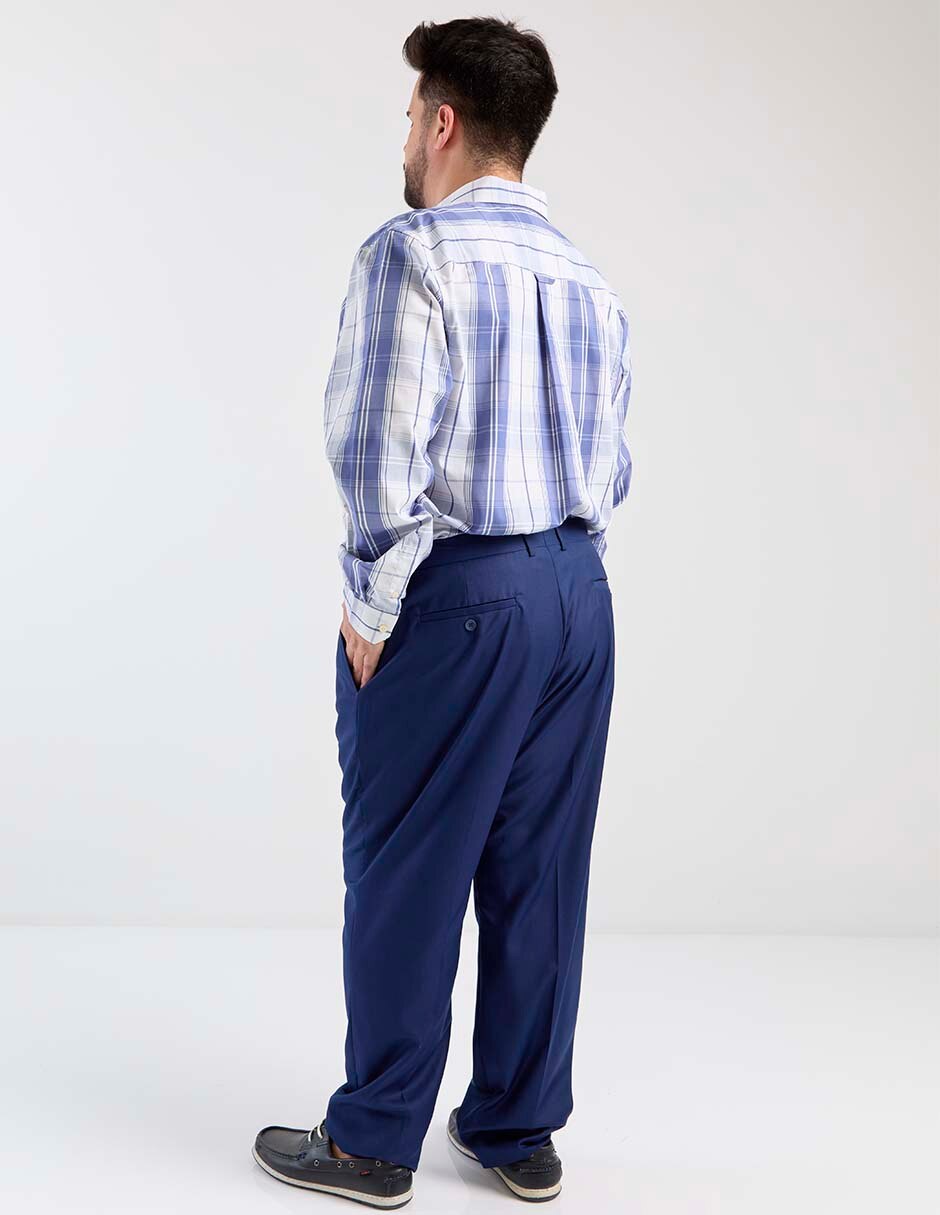 Pantalón de vestir regular para hombre 4