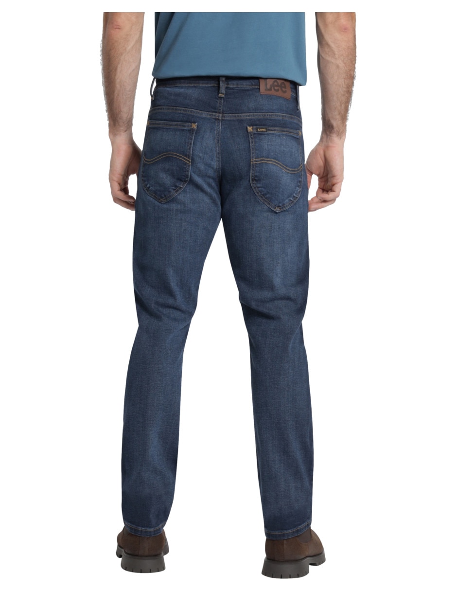 Jeans slim Lee lavado obscuro para hombre