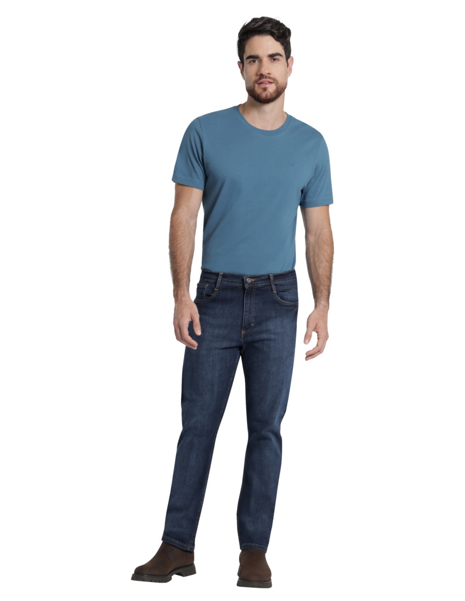 Jeans slim Lee lavado obscuro para hombre