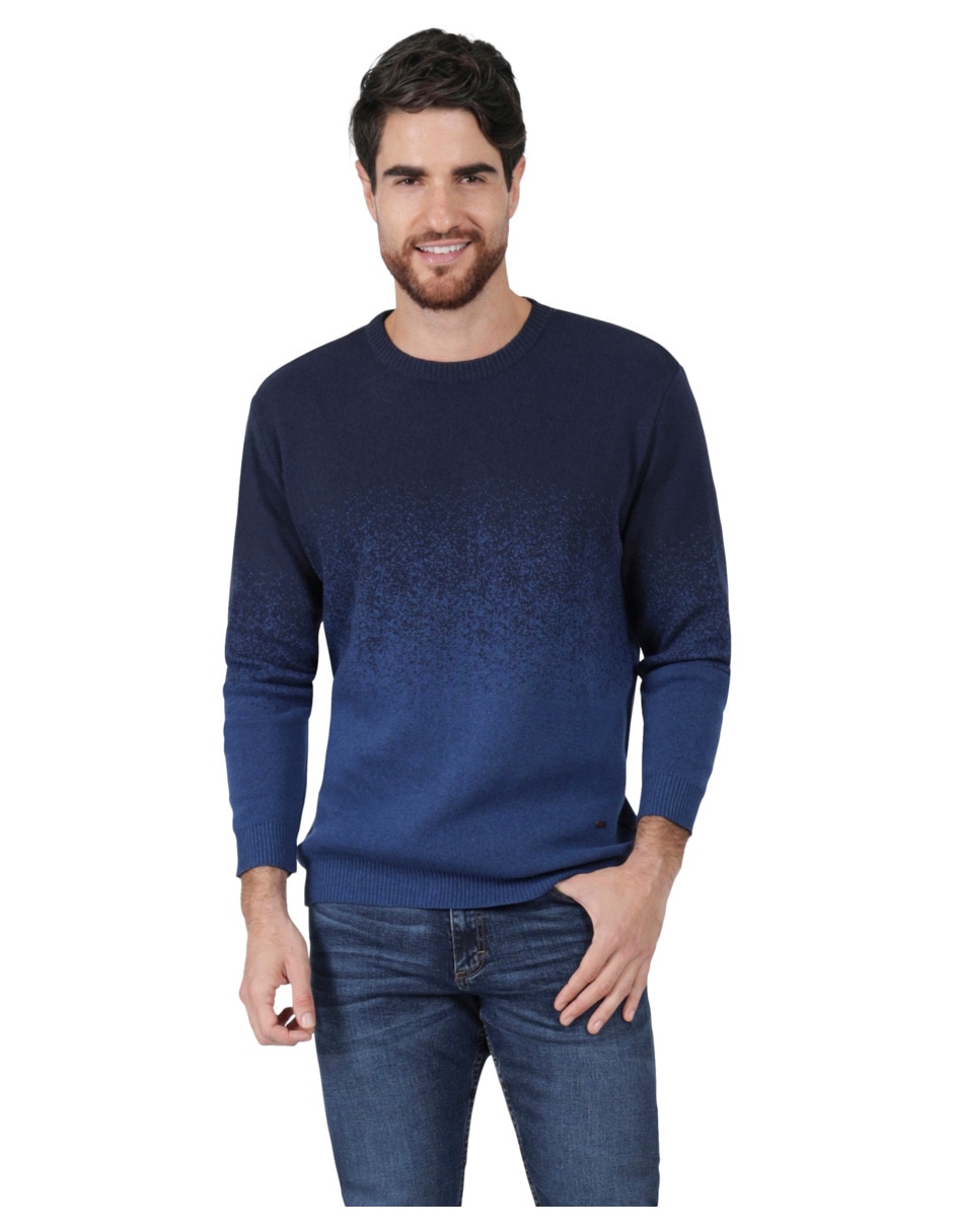 Suéter cuello redondo para hombre