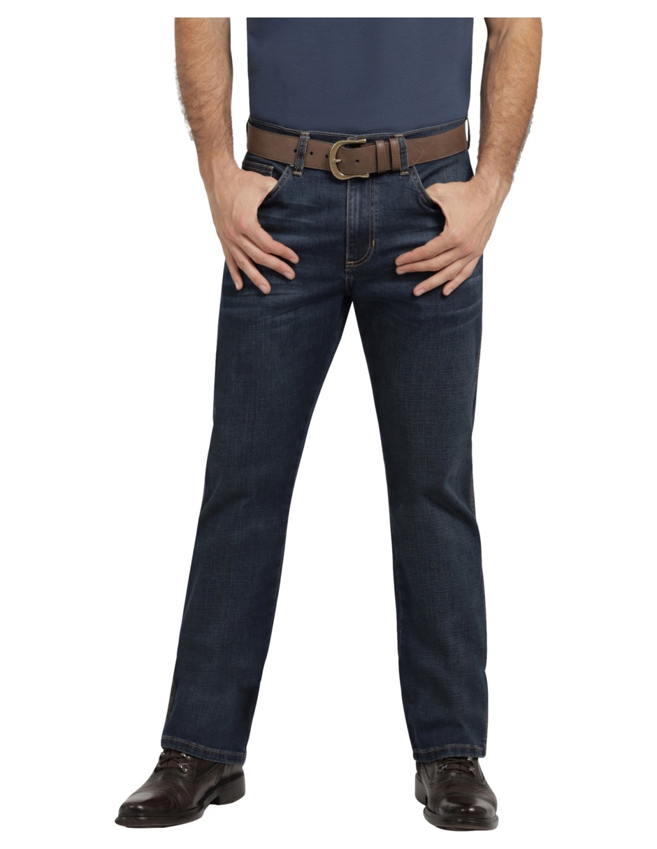 Jeans bota 112378343 lavado obscuro para hombre Jeans bota 112378343 lavado obscuro para hombre