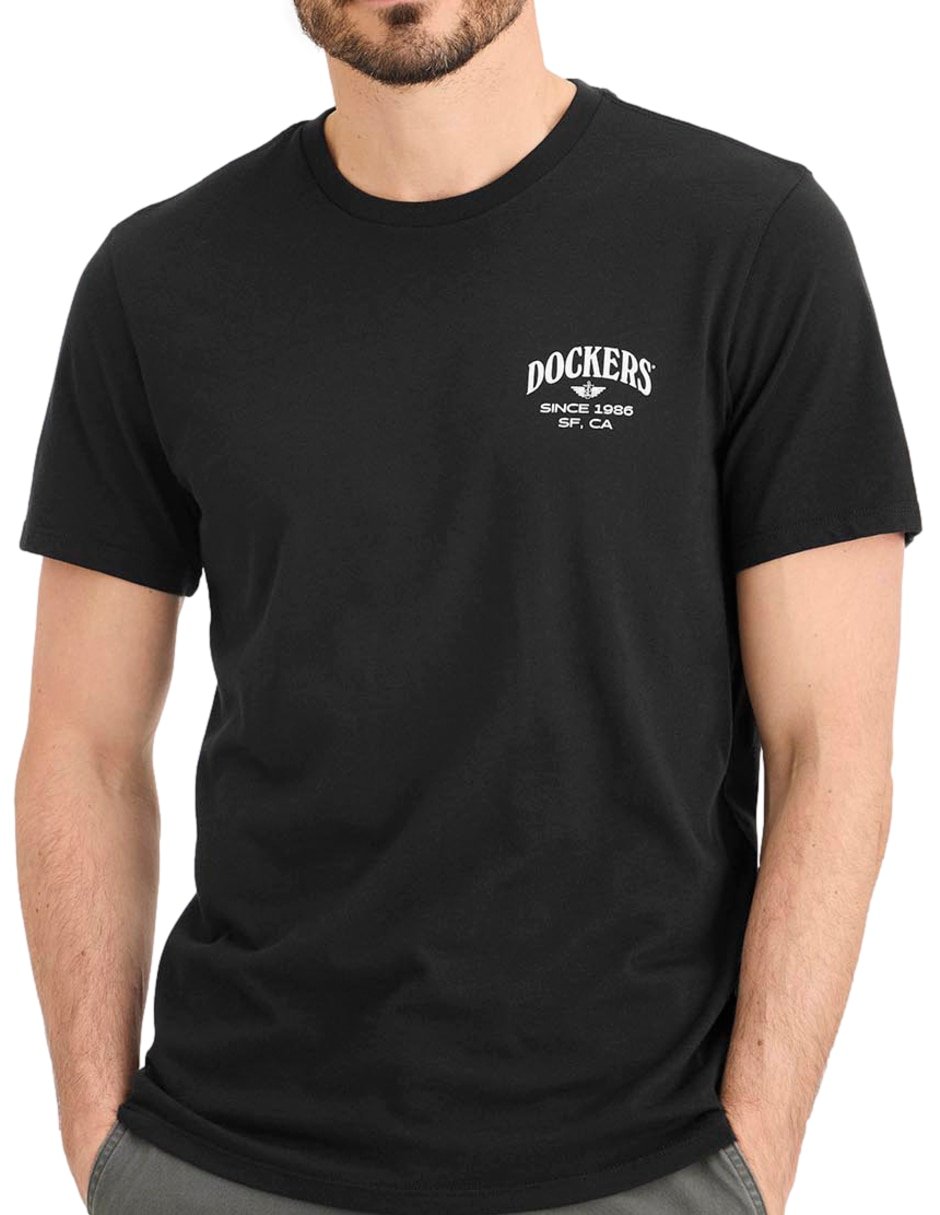 Playera Dockers cuello redondo para hombre
