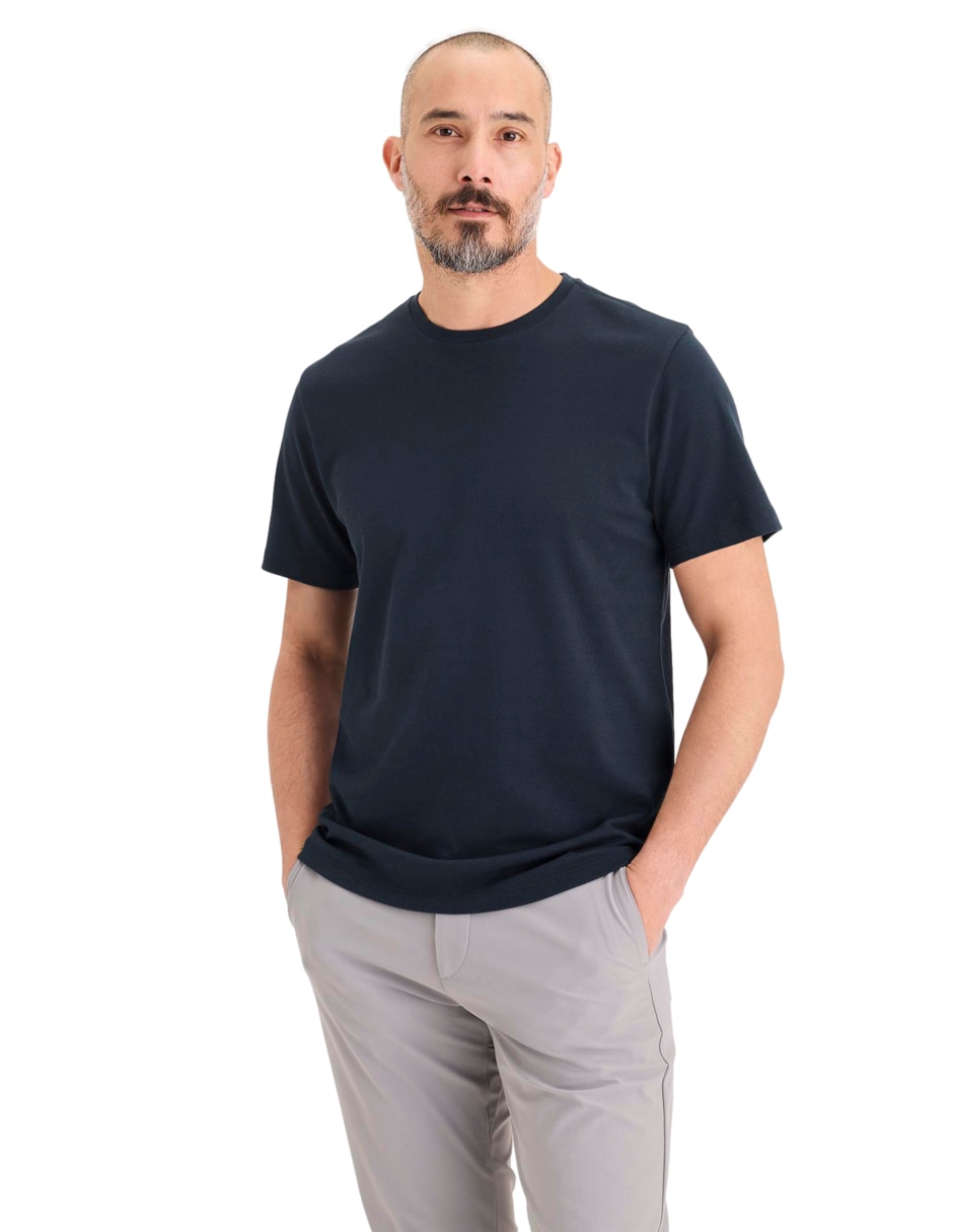 Playera cuello redondo para hombre