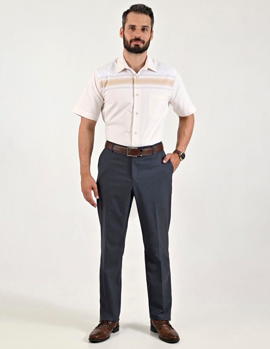 Pantalón de vestir slim para hombre 4