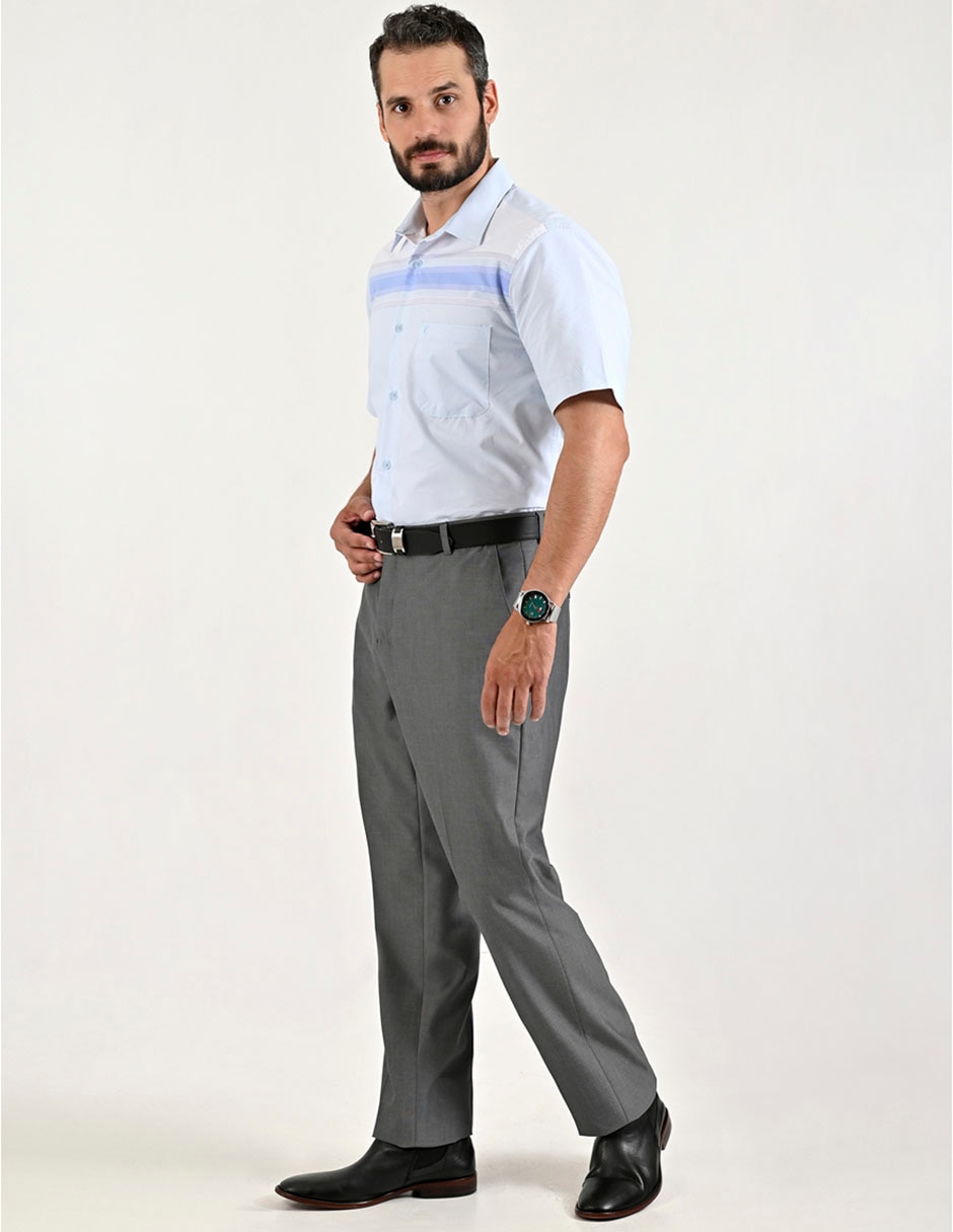 Pantalón de vestir slim para hombre 4