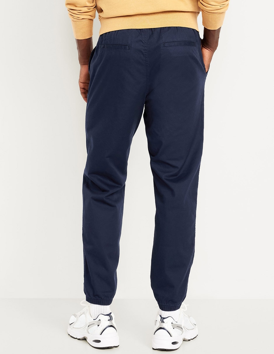 Pantalón regular de algodón para hombre