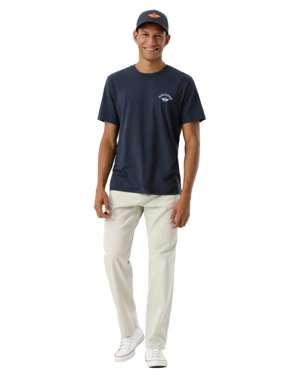 Playera Dockers cuello redondo para hombre