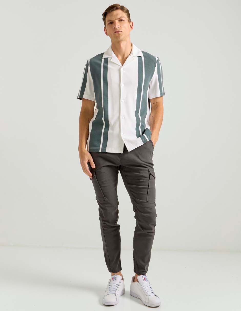 Pantalón cargo skinny para hombre 3
