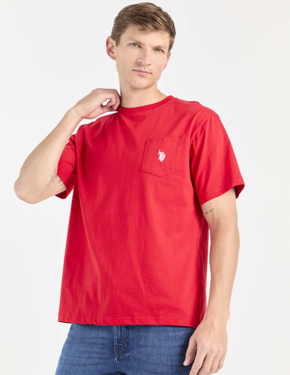Playera cuello redondo para hombre
