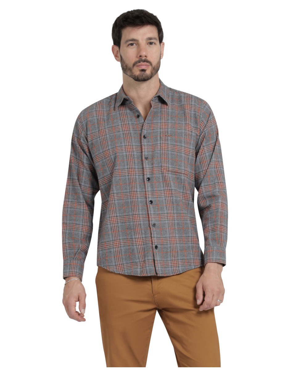 Camisa casual manga larga para hombre Camisa casual manga larga para hombre