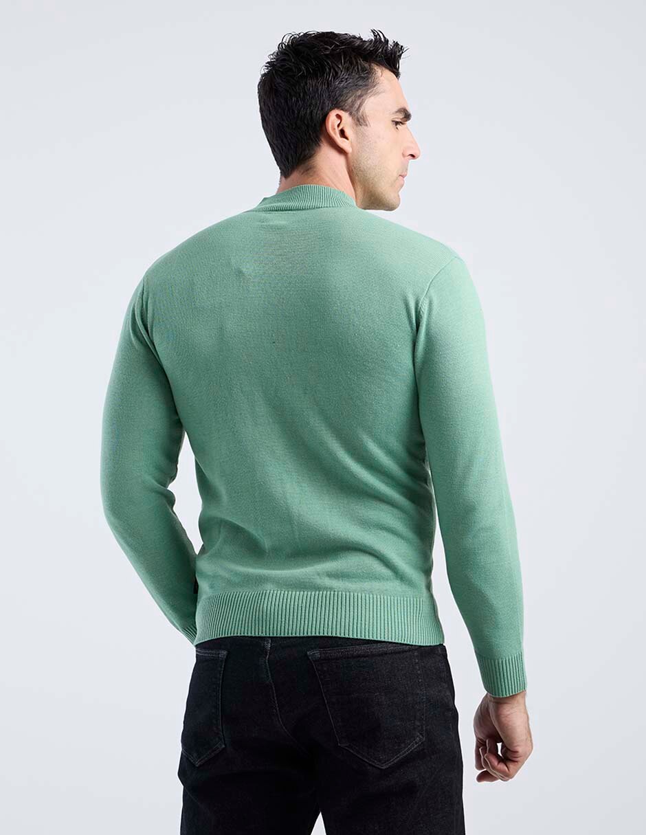 Suéter cuello redondo para hombre 2