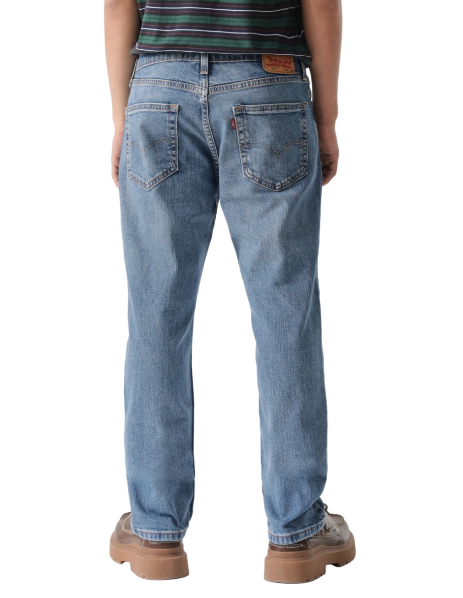 Jeans slim Levi´s lavado medio para hombre
