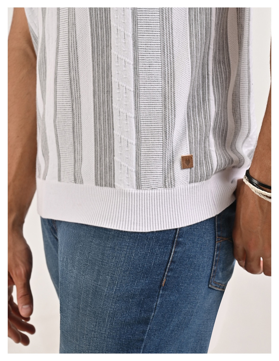 Playera tipo polo para hombre 4