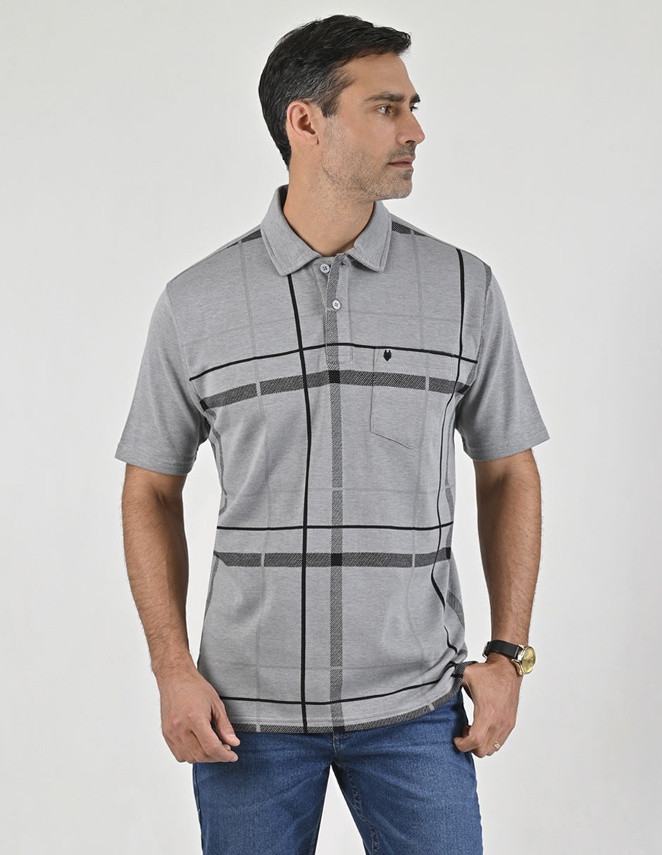 Playera tipo polo Yale para hombre