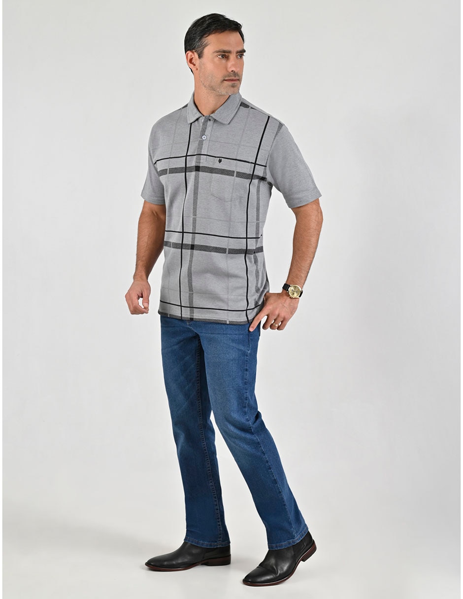 Playera tipo polo Yale para hombre