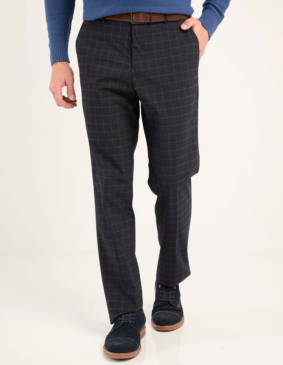 Pantalón de vestir straight para hombre Pantalón de vestir straight para hombre