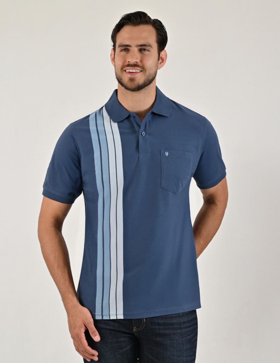 Playera tipo polo para hombre