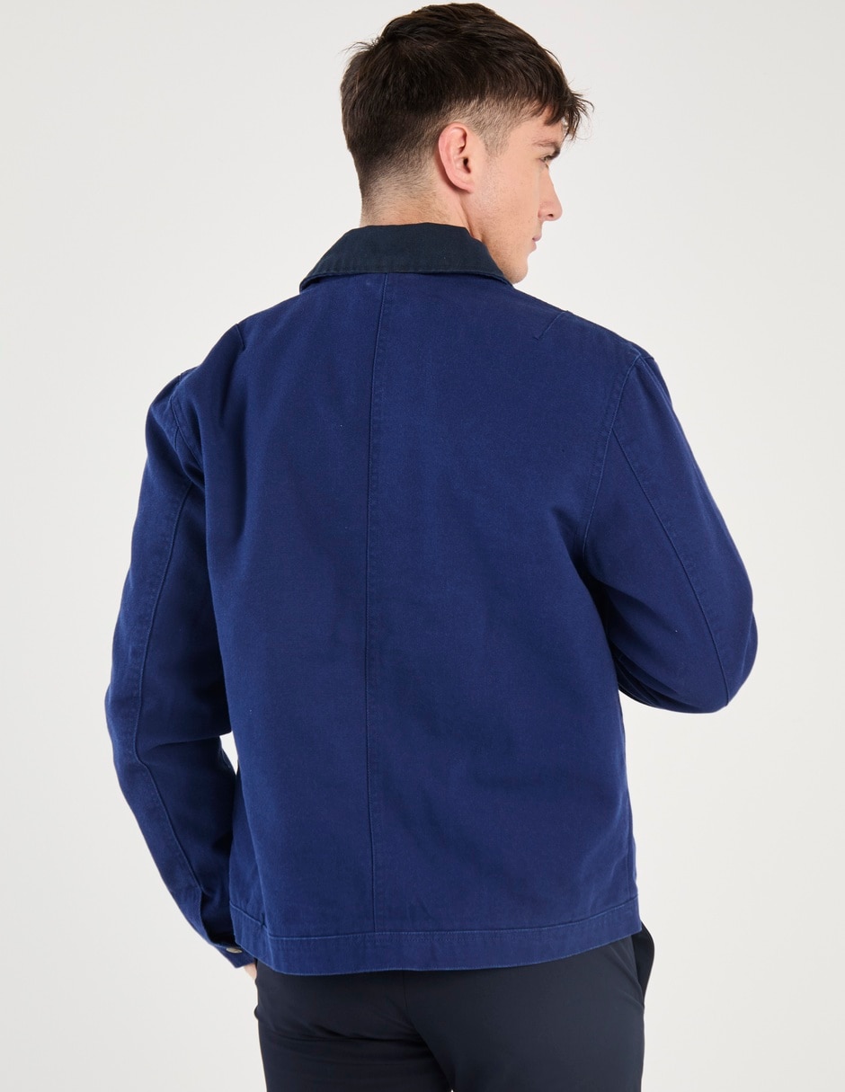 Chamarra bomber con bolsillos para hombre