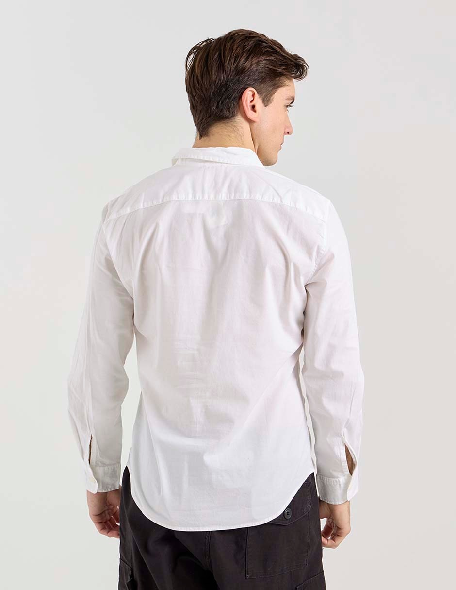 Camisa casual Levi´s de algodón manga larga para hombre