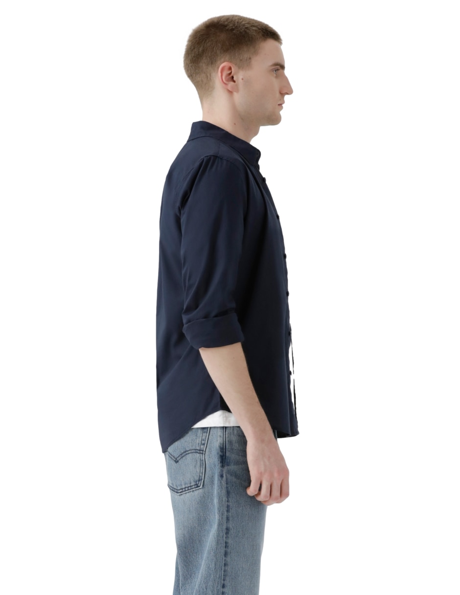 Camisa casual Levi´S de algodón manga larga para hombre