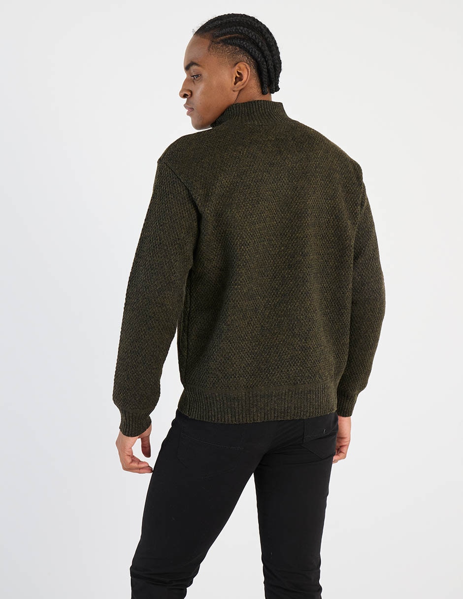 Suéter cuello alto para hombre 2