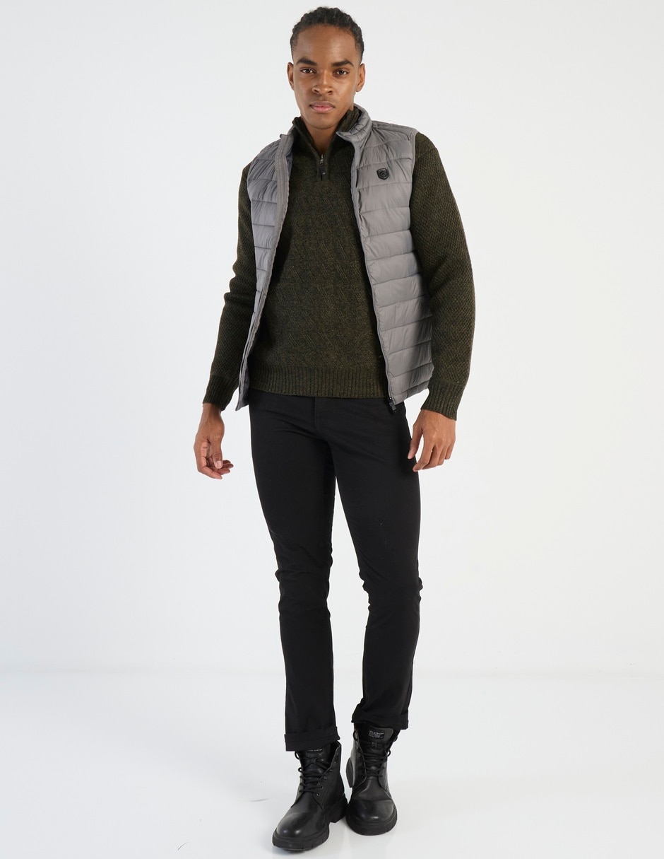 Suéter cuello alto para hombre 3