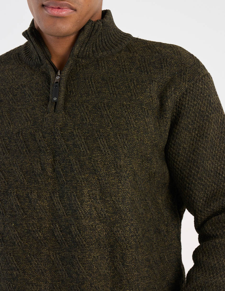 Suéter cuello alto para hombre 4