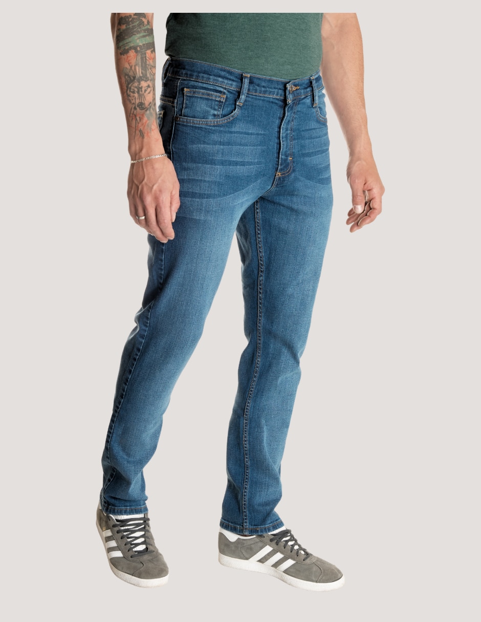 Jeans straight para hombre 5