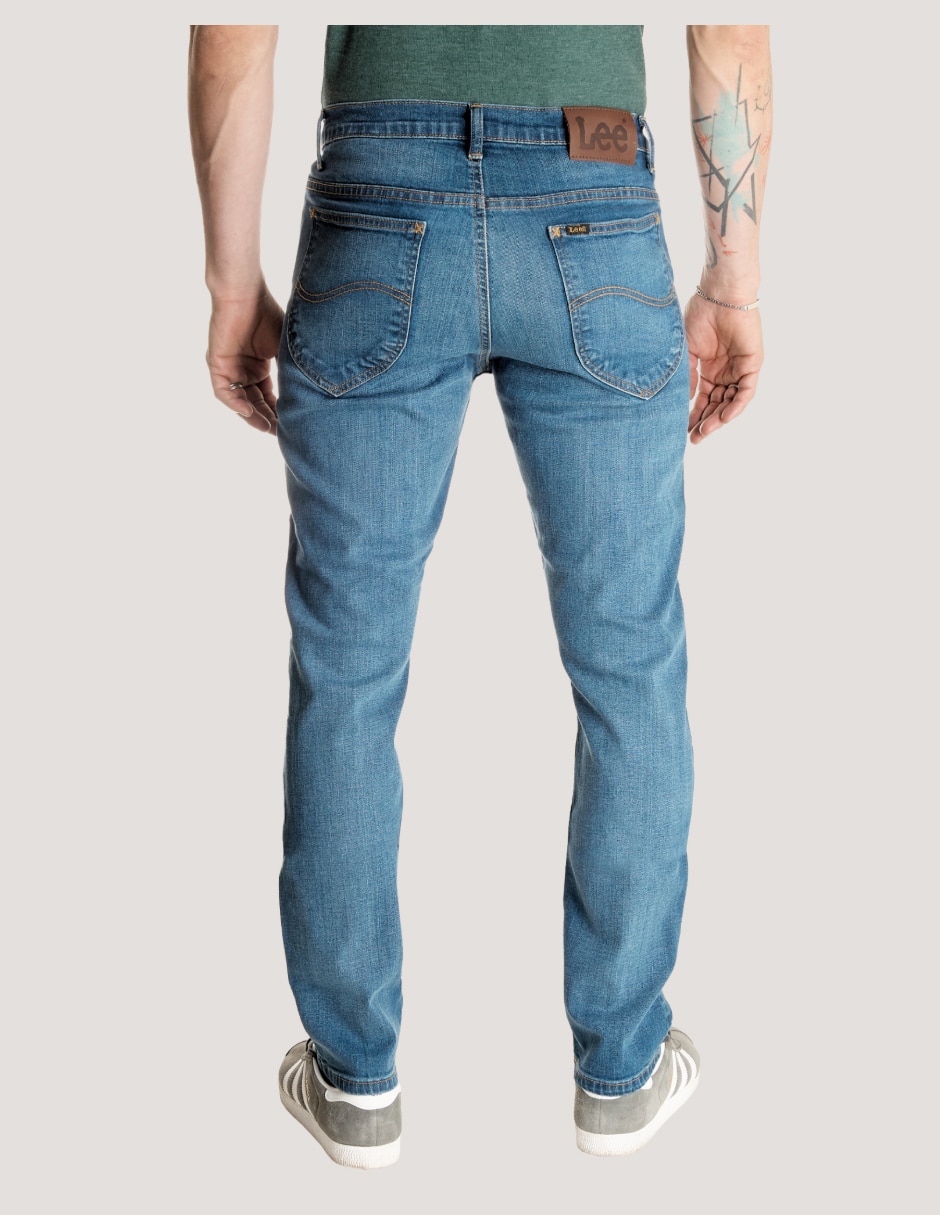 Jeans straight para hombre 7