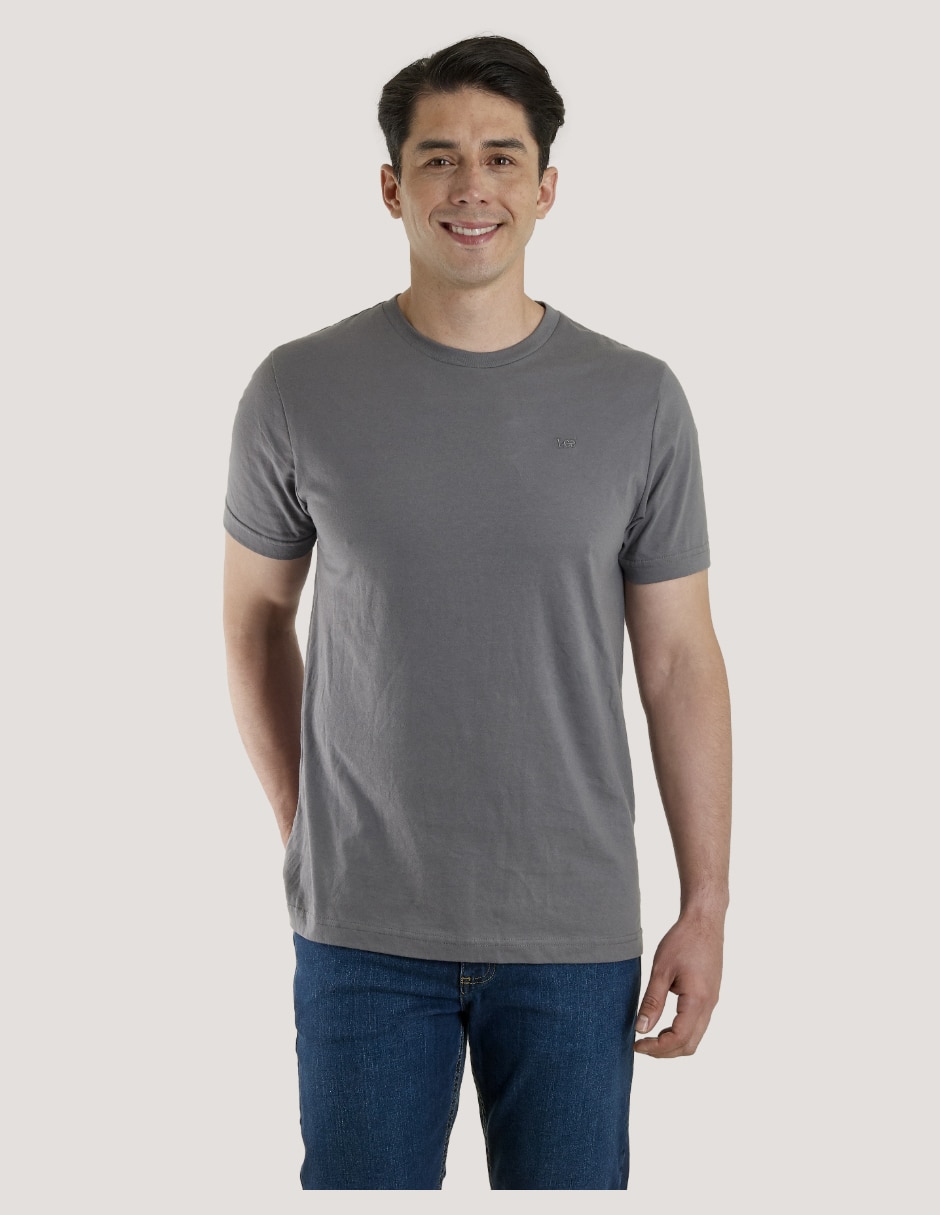 Playera cuello redondo para hombre