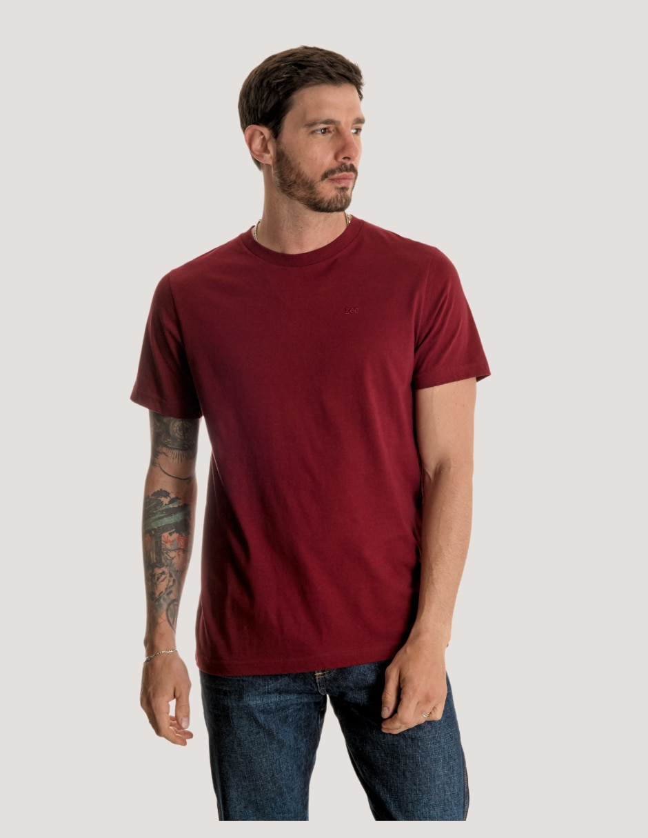 Playera cuello redondo para hombre 1
