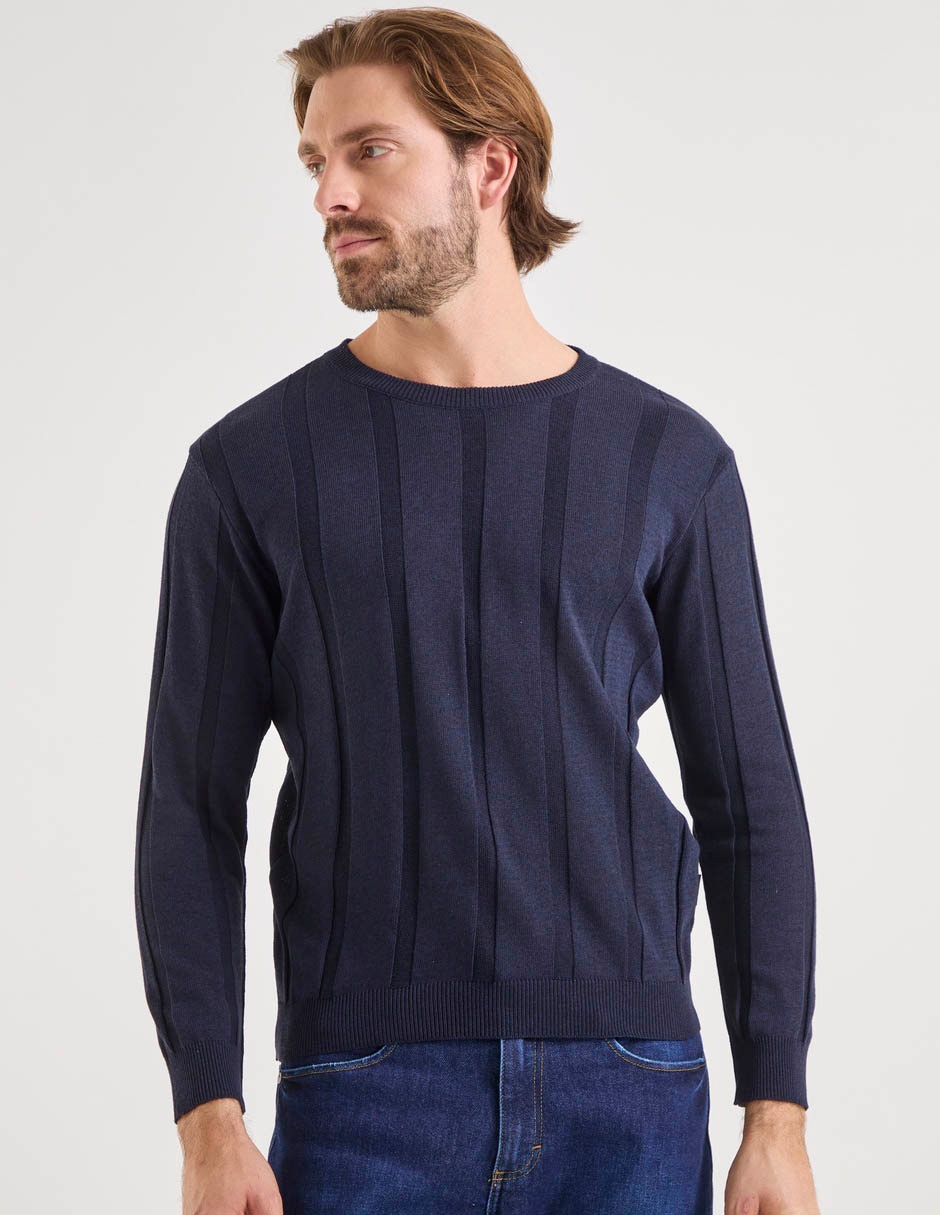 Suéter cuello redondo para hombre Suéter cuello redondo para hombre