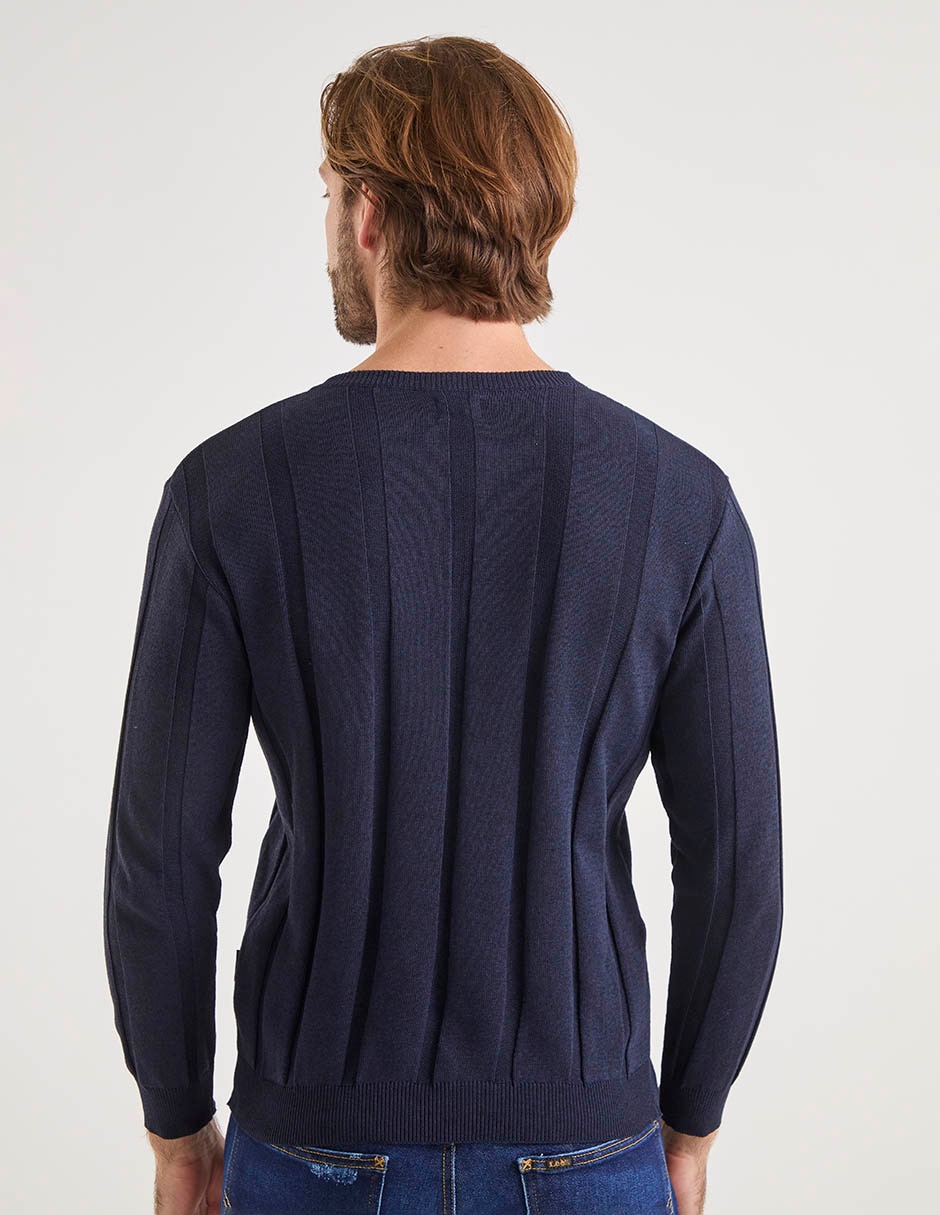 Suéter cuello redondo para hombre 4