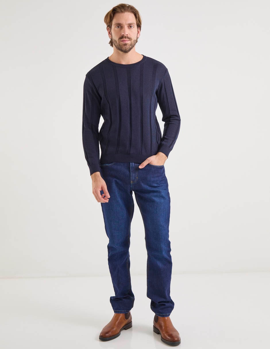 Suéter cuello redondo para hombre 3
