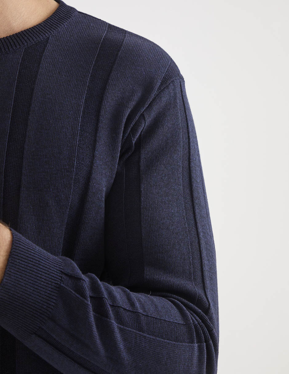 Suéter cuello redondo para hombre 2