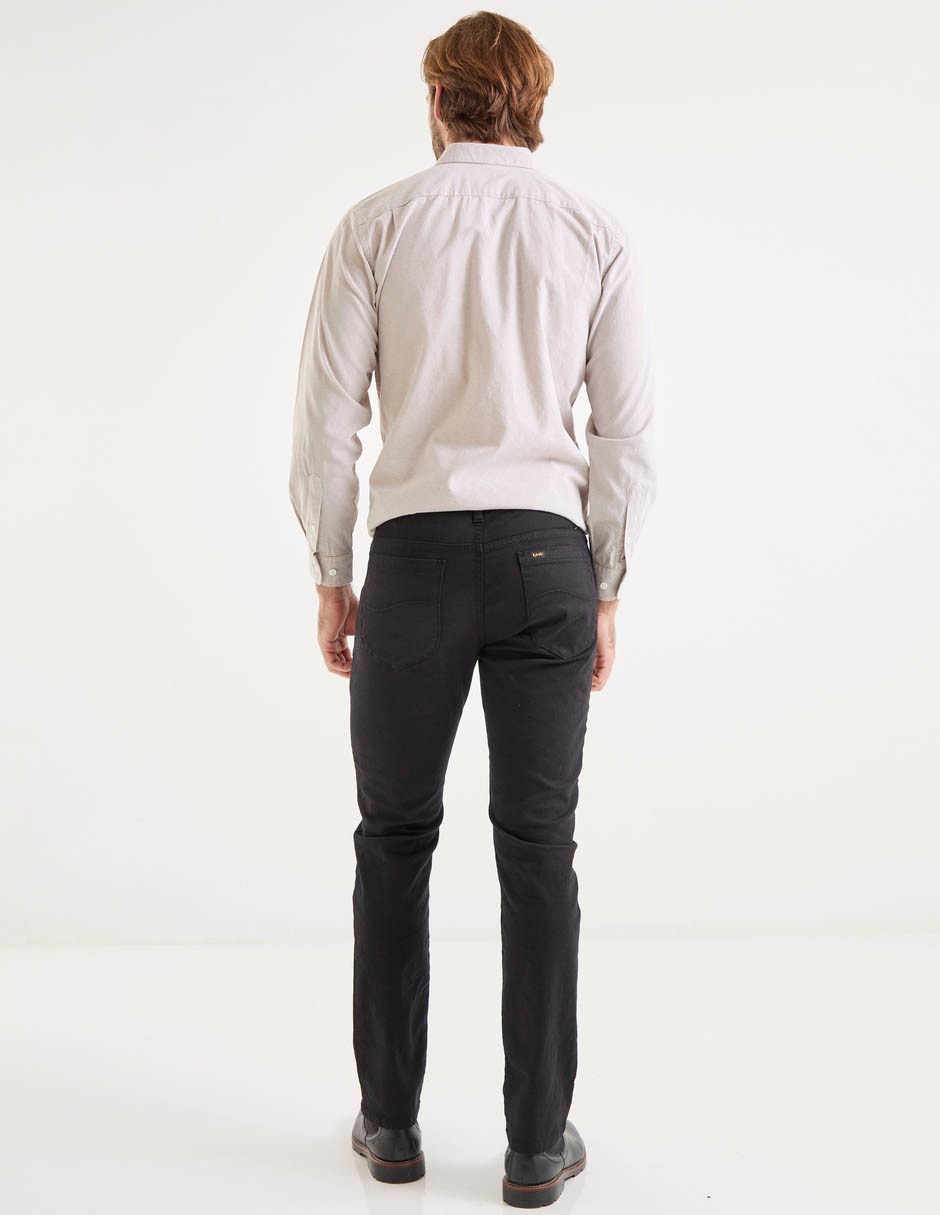 Pantalón casual slim Lee de algodón para hombre