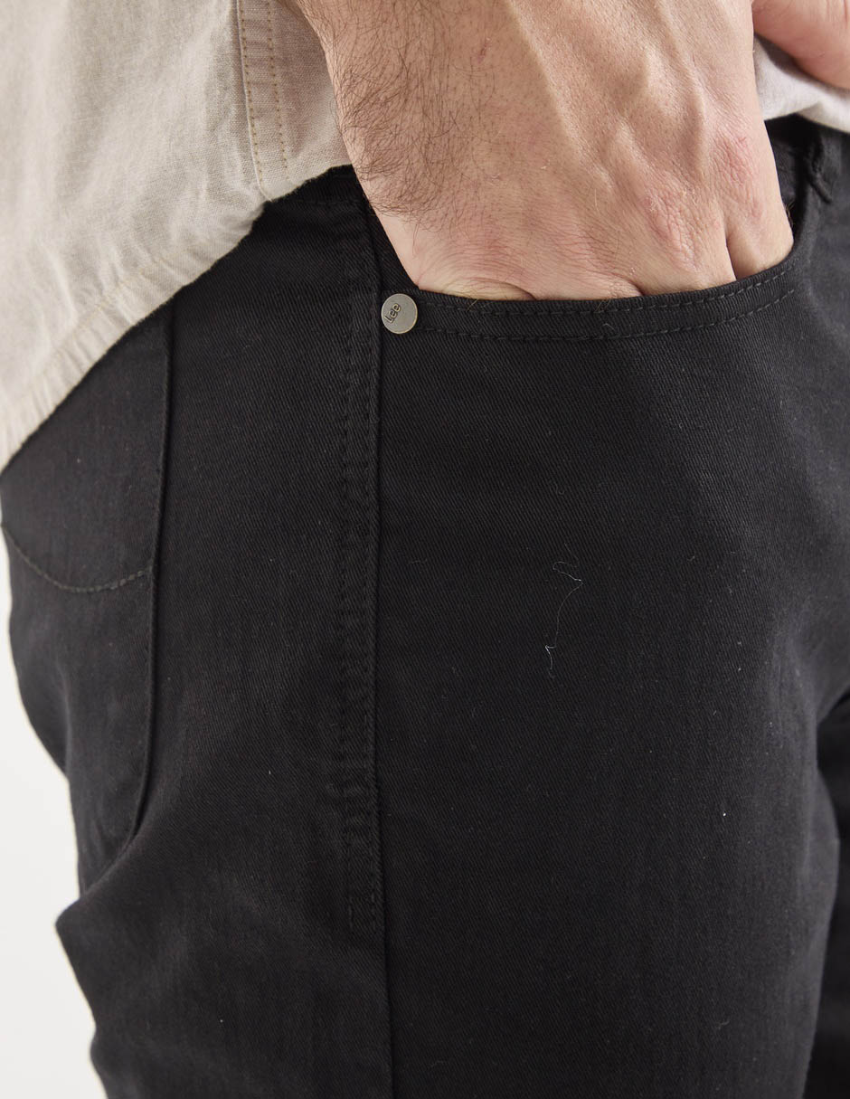 Pantalón casual slim Lee de algodón para hombre
