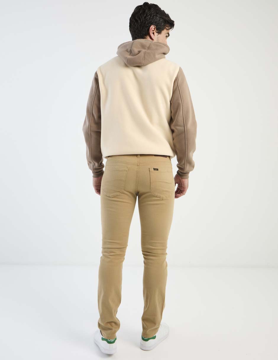 Pantalón casual slim Lee de algodón para hombre