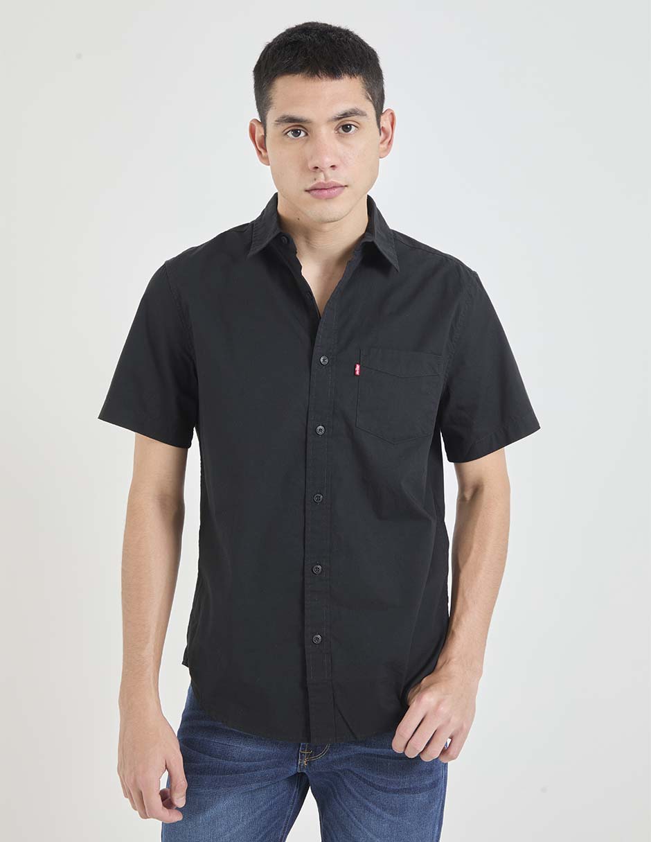 Camisa casual Levi´s de algodón manga corta para hombre