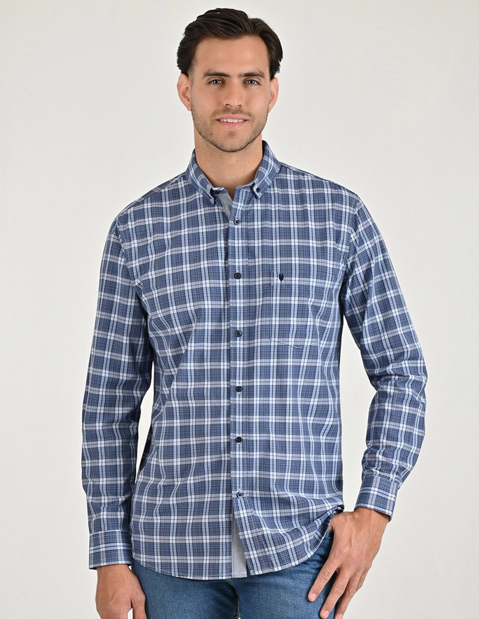 Camisa casual manga larga para hombre Camisa casual manga larga para hombre